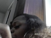 Lost footage from BadGal debut throat training scene 14/16