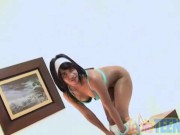 Tobie Teen oily body fingering pussy closeup 6/16