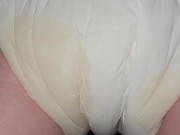 After my diaper change I soak my diaper 11/16