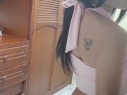 I undress and make a hot video for my boss 4/16