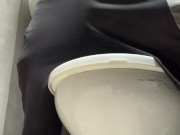 Big hairy dick inside the bathroom showing off and jerking off 16/16