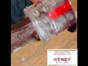 Big cock wasn’t ready for The Warrior, MILKING CUM 12/16