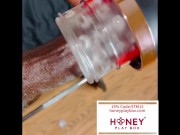 Big cock wasn’t ready for The Warrior, MILKING CUM 14/16