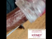 Big cock wasn’t ready for The Warrior, MILKING CUM 15/16