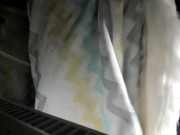 after shower with towel 3/16