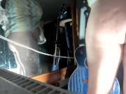 after shower with towel 5/16