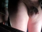 after shower with towel