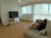 two nurses smell my cock, behind the camera 4/16