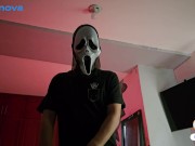 My neighbor (ghostface) BREAKS my ass on Halloween night and my Boyfriend doesn't notice 1/16