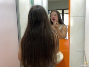 Chica cornuda con gran culo seduce al mejor amigo de su novio - CREAMPIE INFIEL 1/16