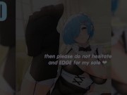 Rem tries to please you with her feet | re:Zero maid competition part 1(soft femsomd, feet, edging) 3/16