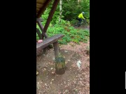 Outdoor risky fuck in forest - Tonny and Mia 11/16