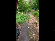 Outdoor risky fuck in forest - Tonny and Mia 13/16