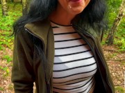 Outdoor risky fuck in forest - Tonny and Mia 16/16