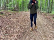 Outdoor risky fuck in forest - Tonny and Mia 2/16