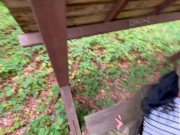 Outdoor risky fuck in forest - Tonny and Mia 9/16