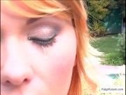 Katja Kassin splattered with cum 3/16