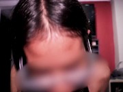 Cleaning bitch got horny and I ended up fucking her against the sofa 6/16