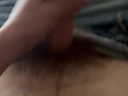 Watch cum shoot from my cock for over 1 minute. Multiple male orgasms so much cum! 11/16