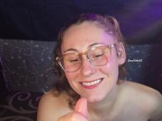 SexyWifeAD takes Huge Cum Shot to the Face 11/16