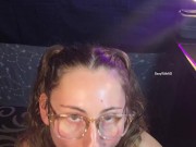 SexyWifeAD takes Huge Cum Shot to the Face 13/16