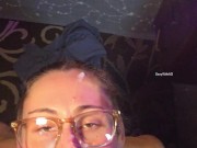 SexyWifeAD takes Huge Cum Shot to the Face 16/16