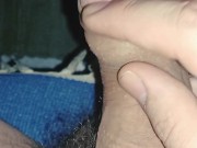 Big dry white cock masturbates and finishes slowly 1/16