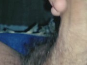 Big dry white cock masturbates and finishes slowly 5/16