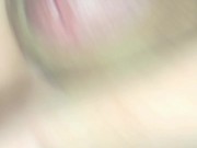 Big dry white cock masturbates and finishes slowly 7/16