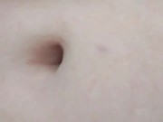 Just playing with my bellybutton and showing my pussy 14/16