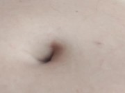 Just playing with my bellybutton and showing my pussy 16/16