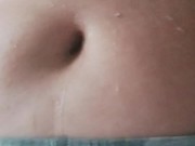 Just playing with my bellybutton and showing my pussy 2/16