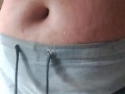 Just playing with my bellybutton and showing my pussy 6/16