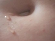 Just playing with my bellybutton and showing my pussy 9/16