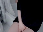 Quick tease with family right outside the door 13/16