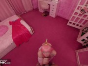 VR Conk: Princess Bubblegum from Adventure Time Gives a Sloppy Blowjob in a Cosplay Parody | HD Porn 8/16