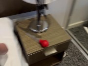 Leona takes the last remaining cum on her pussy 1/16