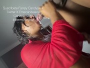 Candy has creamy holes for her cute BBC 2/16