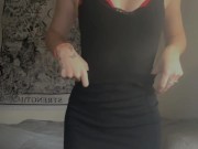 Degrading Strip tease and masturbation 1/16