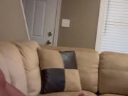 Stud fucks his fleshlight until he cums and blows a massive load through the top while moaning