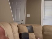 Stud fucks his fleshlight until he cums and blows a massive load through the top while moaning 6/16