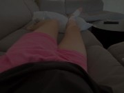 Hurt foot causes EMBARRASSING Pee Accident 1/16