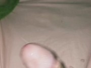 Big dry white cock finishes slowly 16/16