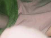 Big dry white cock finishes slowly 3/16