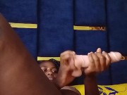 Fucking my dildo and vibrator 6/16