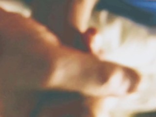 UpsideDownWankWithSlowMotionCumShot