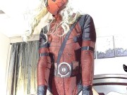 What if Lady Deadpool Fucked Black Panther? Marvel Cosplay Sex - FAWNTALES 4/16