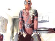 What if Lady Deadpool Fucked Black Panther? Marvel Cosplay Sex - FAWNTALES 5/16