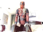 What if Lady Deadpool Fucked Black Panther? Marvel Cosplay Sex - FAWNTALES 8/16