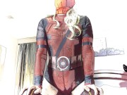 What if Lady Deadpool Fucked Black Panther? Marvel Cosplay Sex - FAWNTALES 9/16